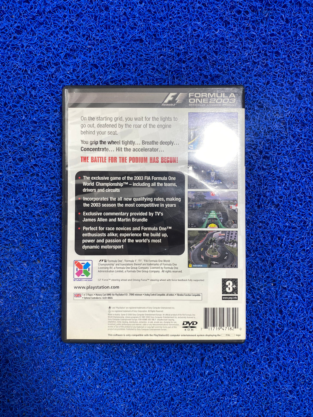 PS2# Formula One 2003 (E)