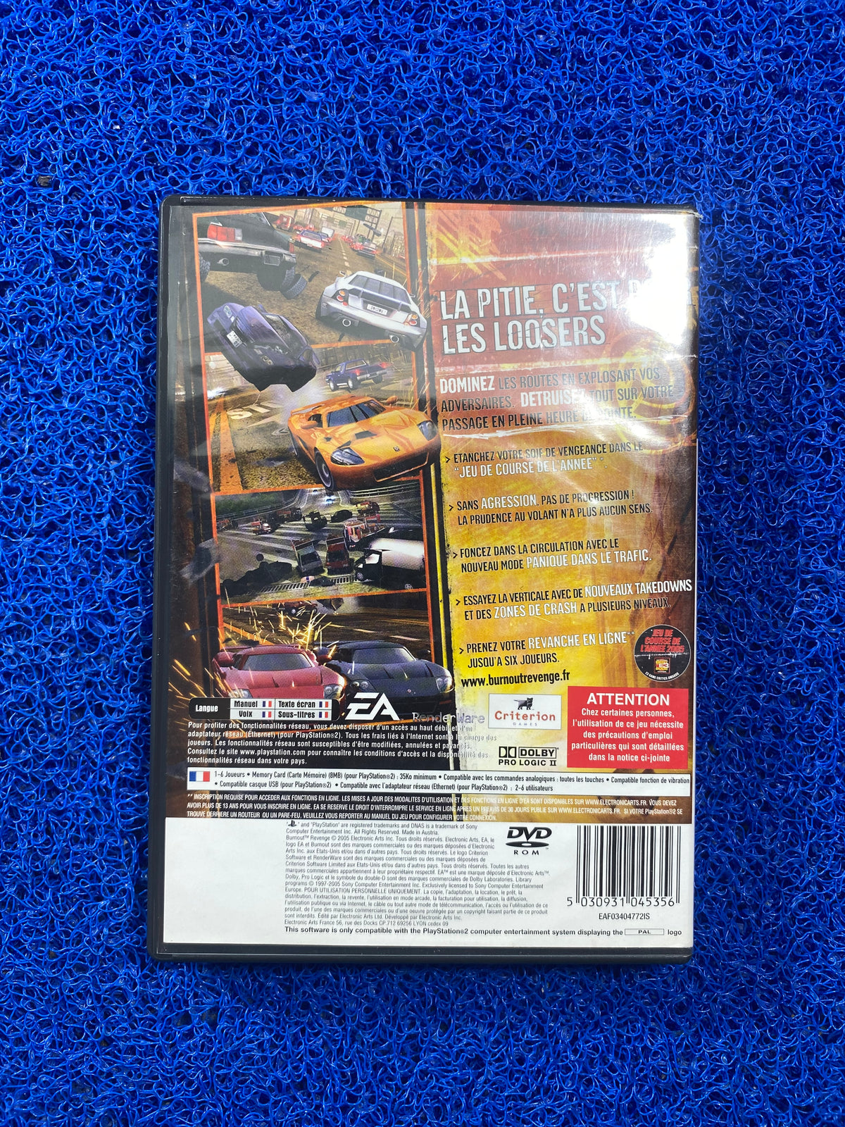 PS2# Burnout Revenge (E)