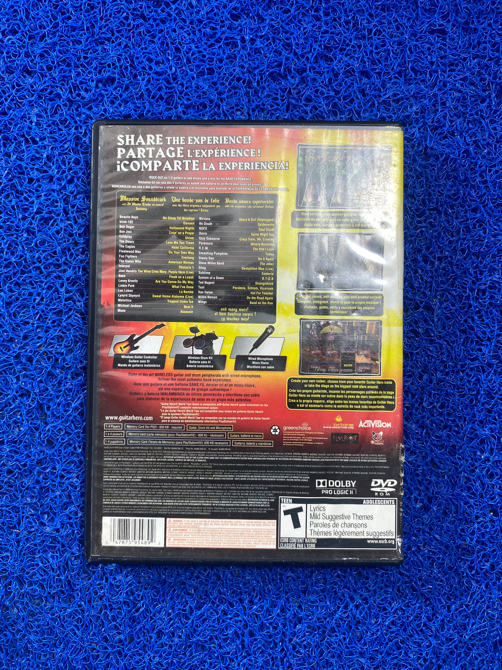 PS2# Guitar Hero World Tour (A)