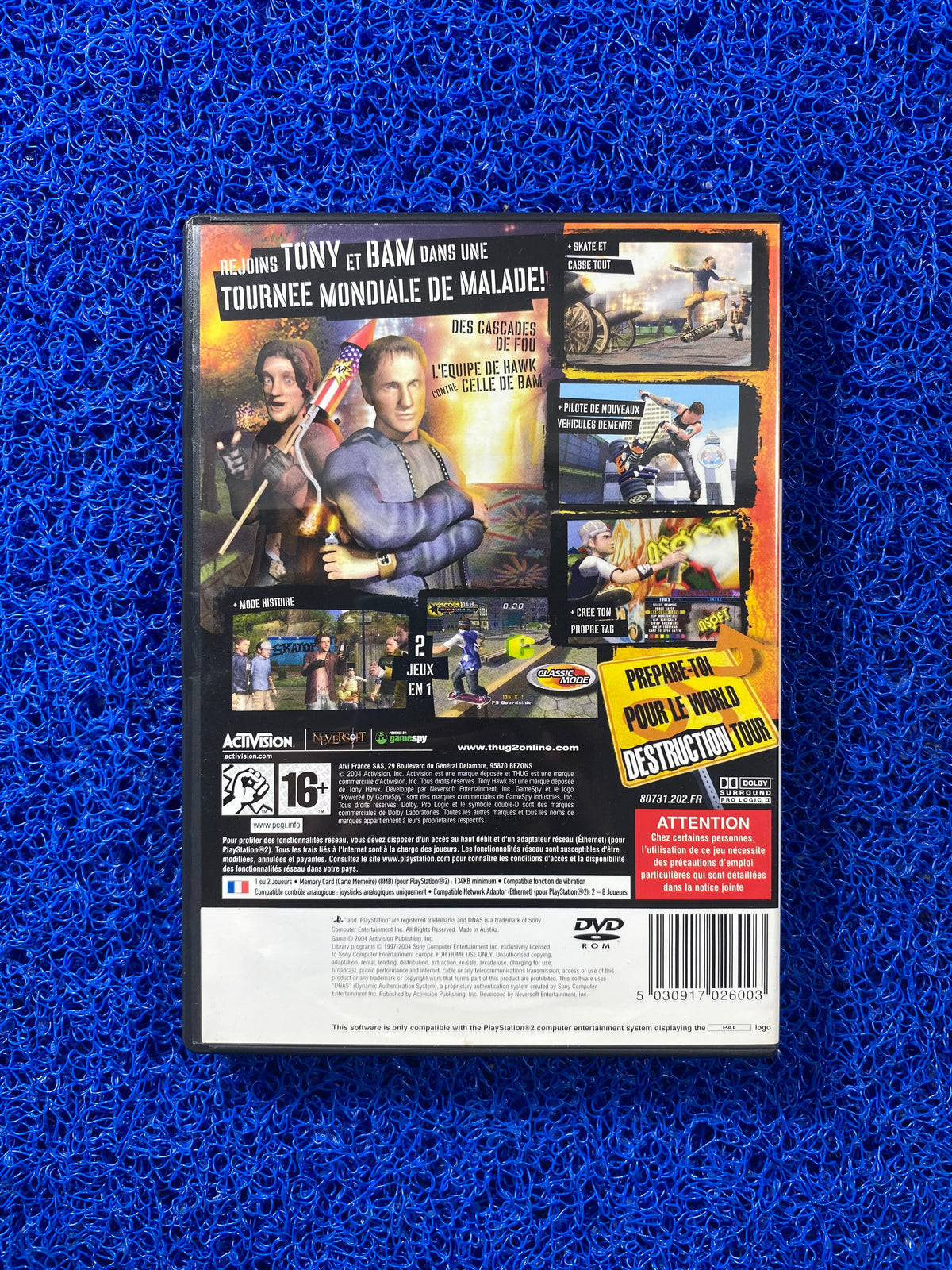 PS2# Tony Hawk Underground 2 (E)