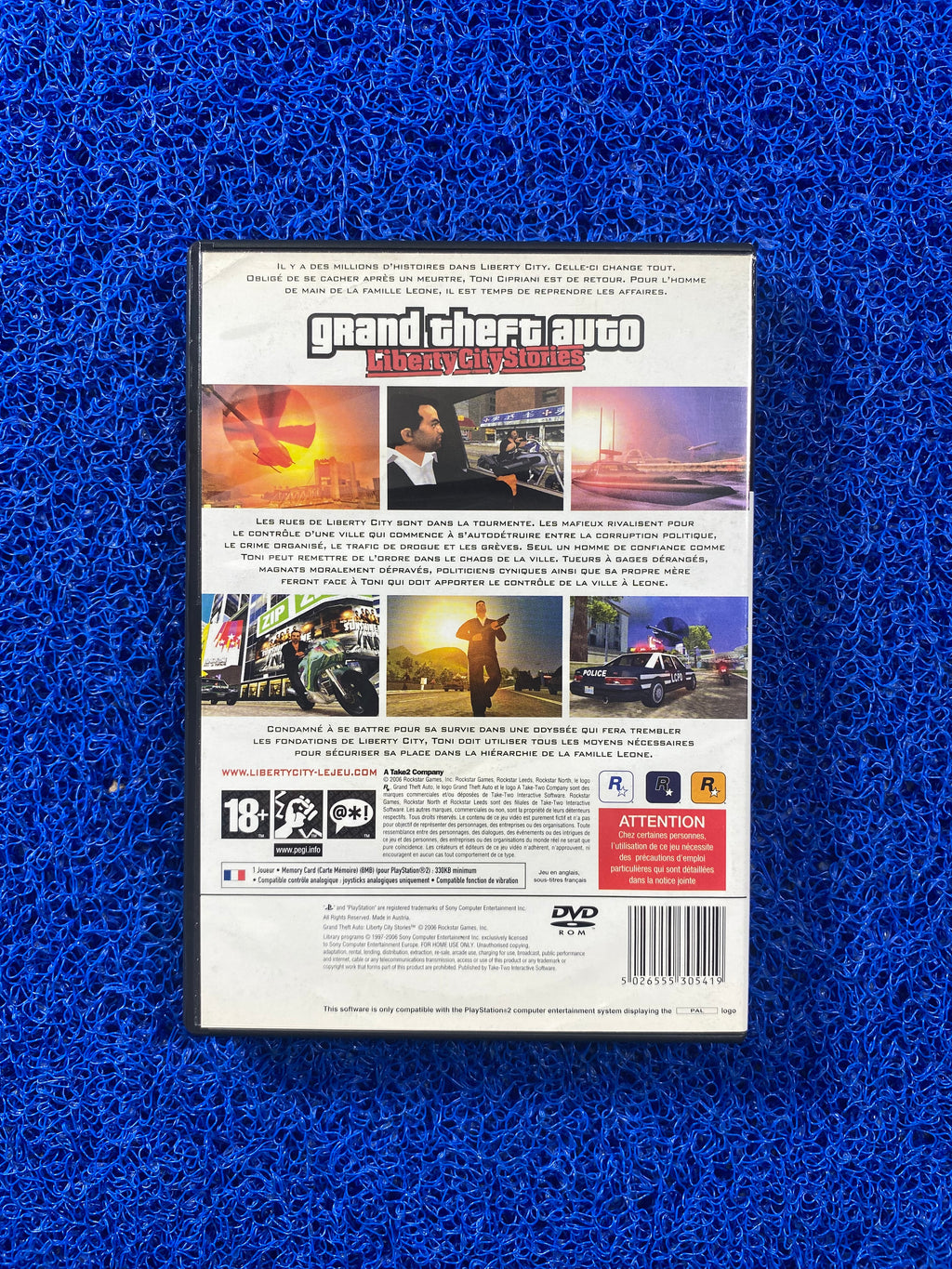 PS2# GTA Liberty city stories (E)