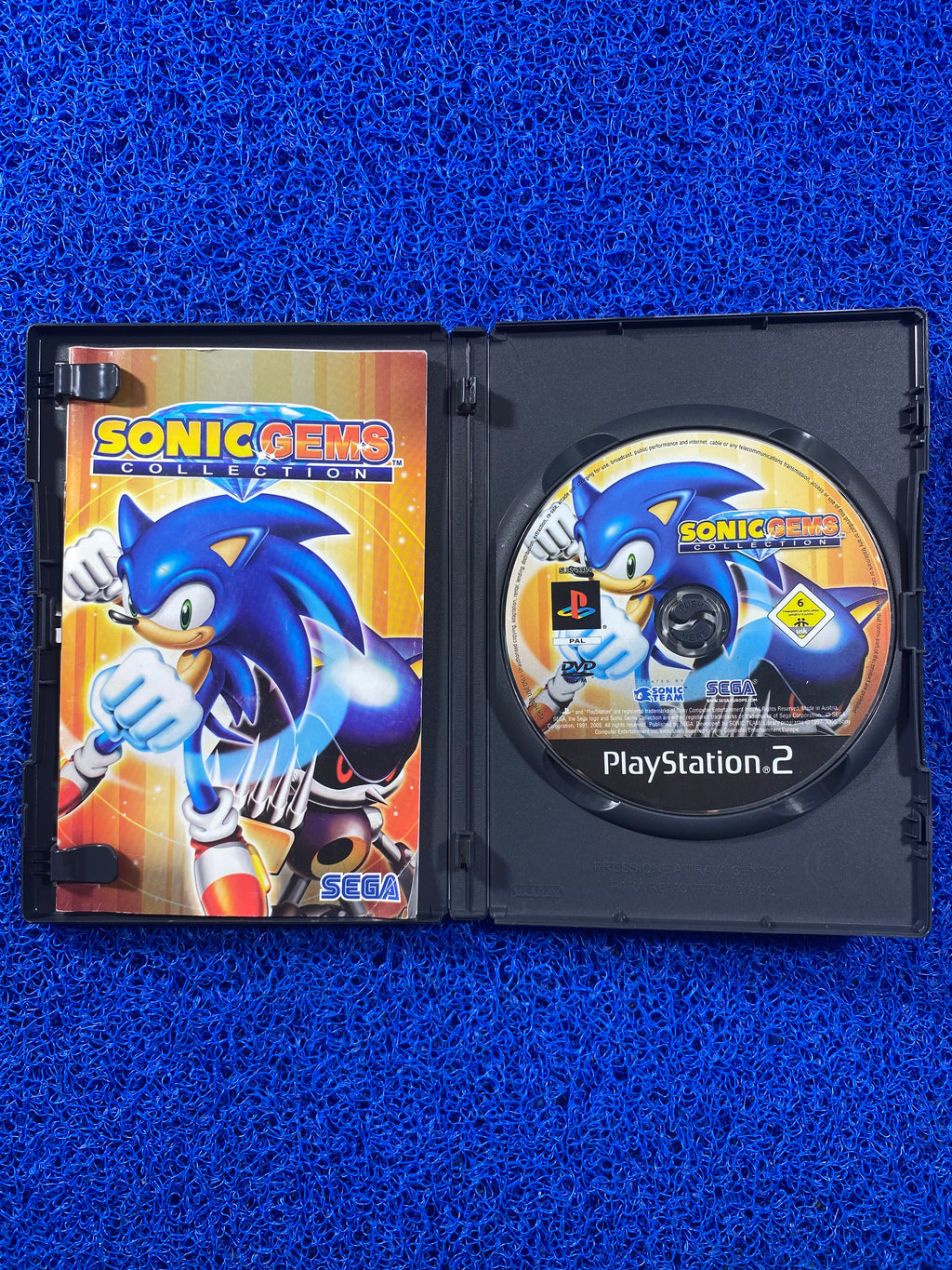 PS2# Sonic Gems Collection (E)