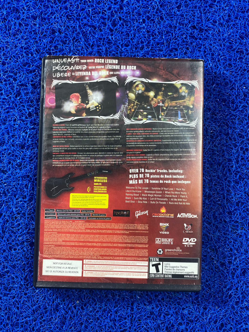 PS2# Guitar Hero 3 (A)