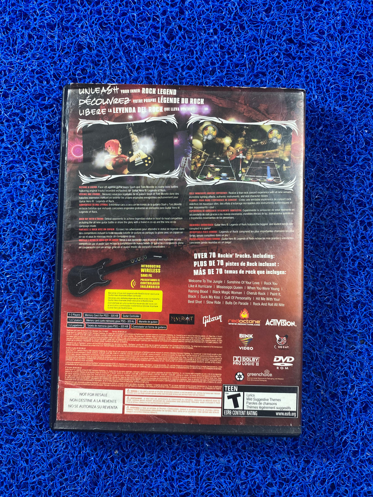 PS2# Guitar Hero 3 (A)
