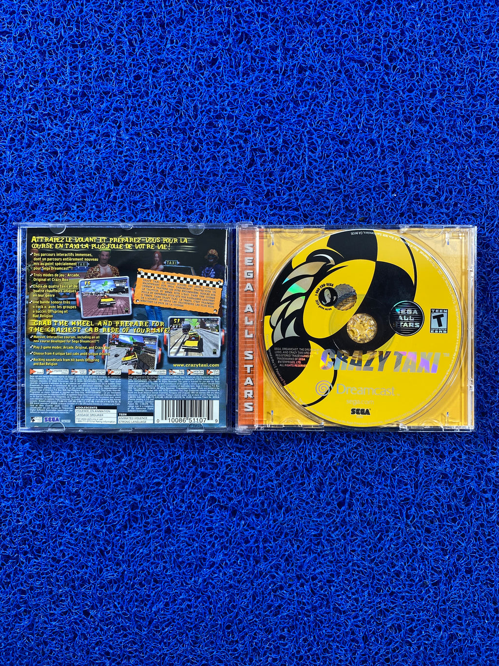SEGA#DREAMCAST Crazy Taxi (E)