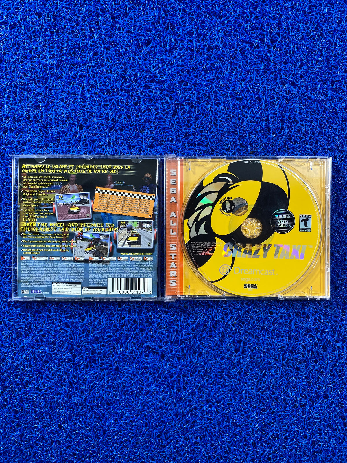 SEGA#DREAMCAST Crazy Taxi (E)