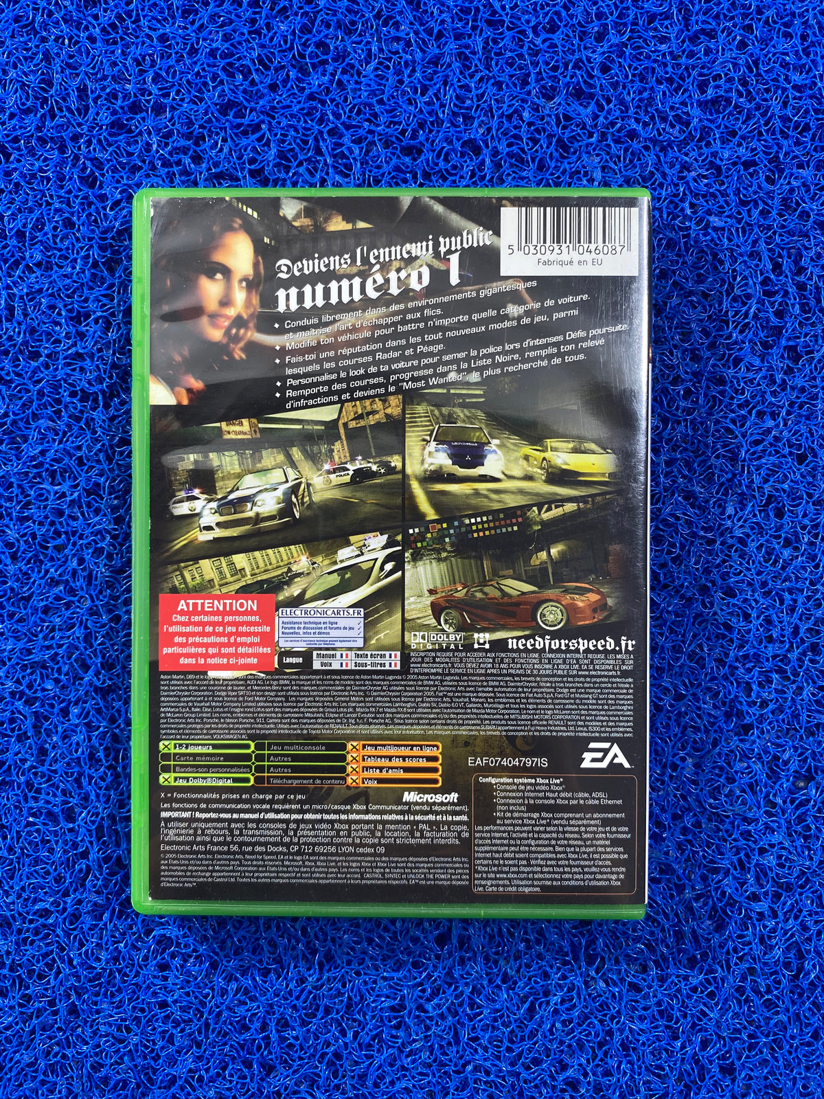 XBOX# Need for Speed Most Wanted (E)