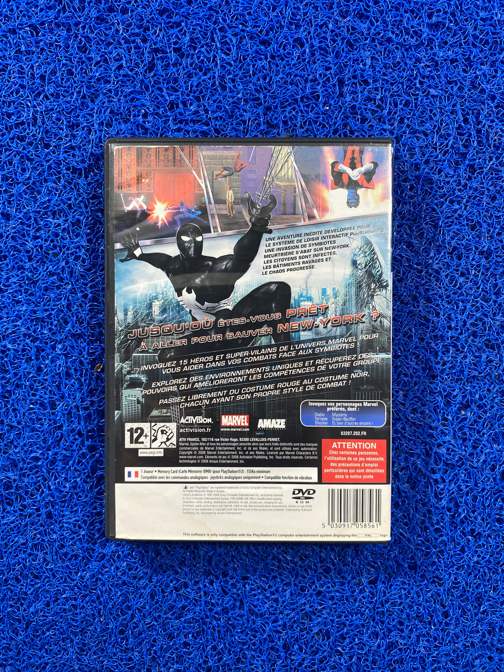 PS2# Spider Man Web of Shadows