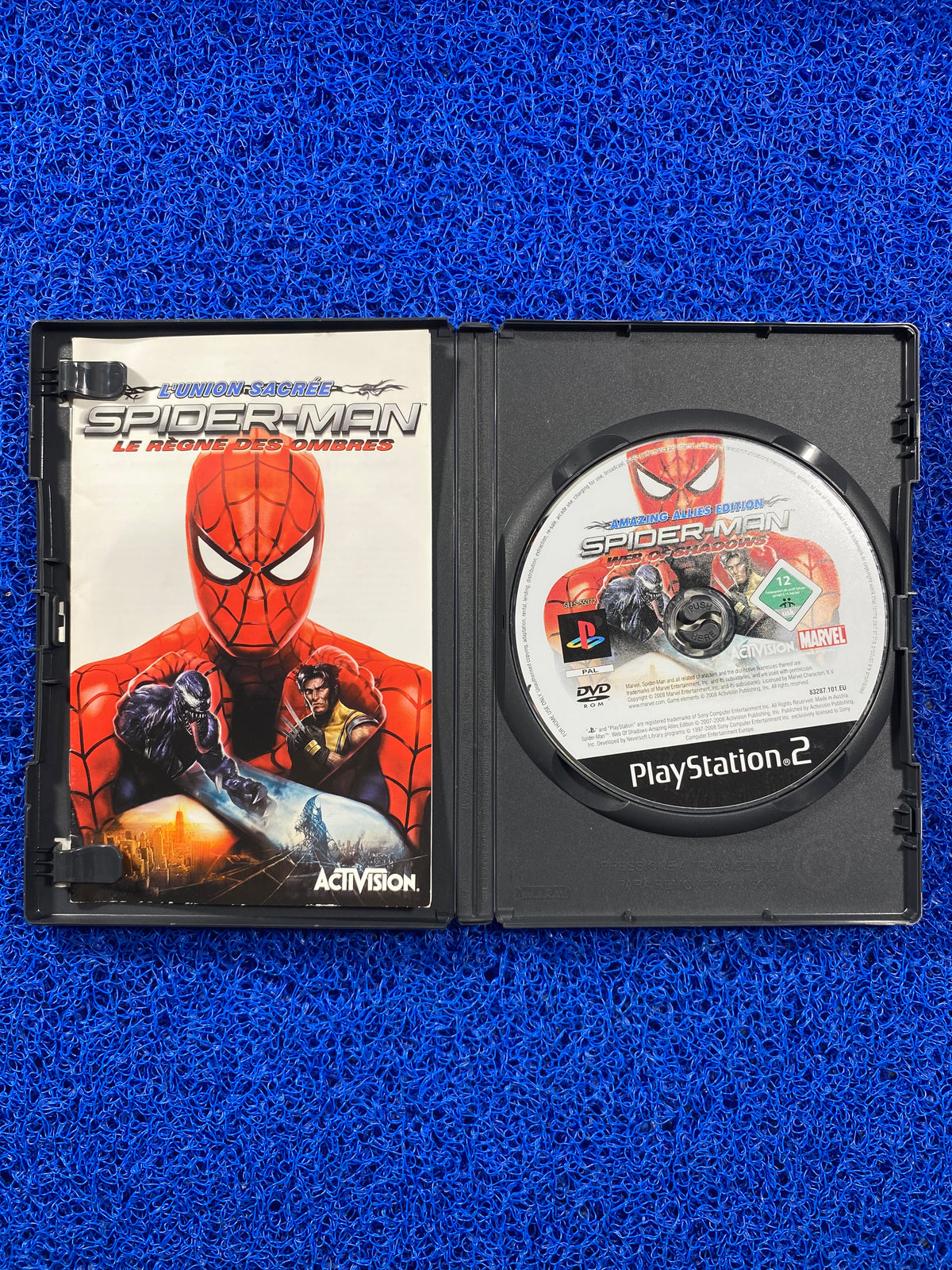 PS2# Spider Man Web of Shadows