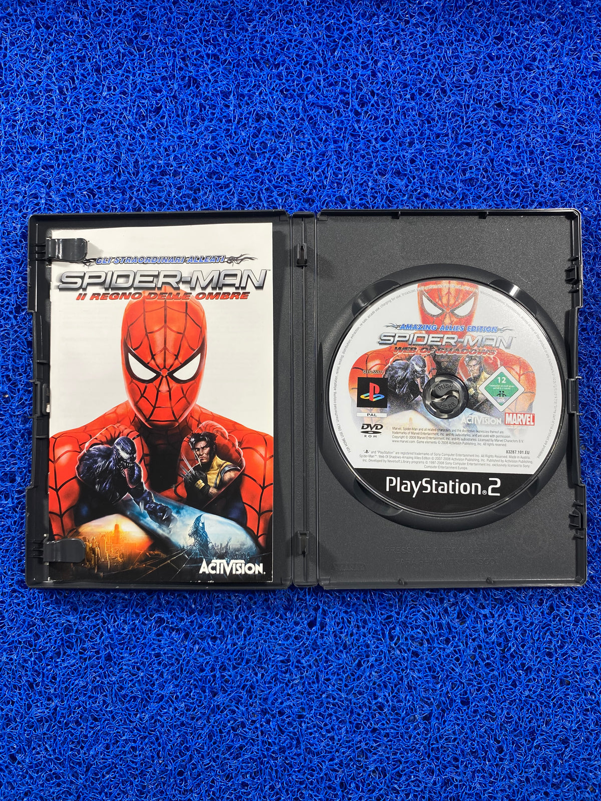 PS2# Spider Man Web of Shadows (E)
