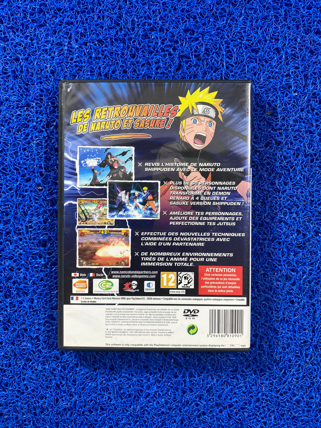 PS2# Naruto Shippuden Ultimate Ninja 5 (E)