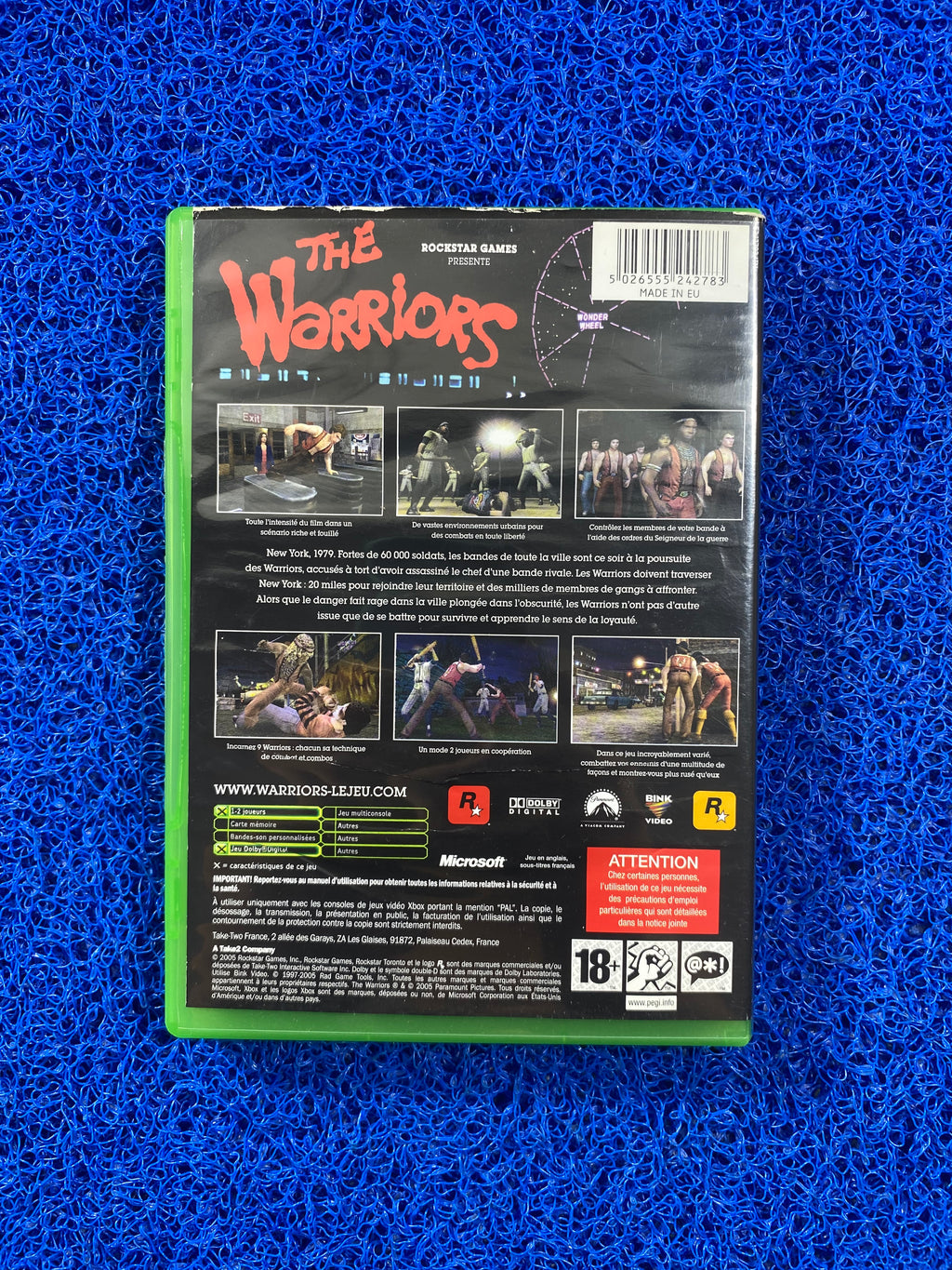 XBOX# The Warriors (E)