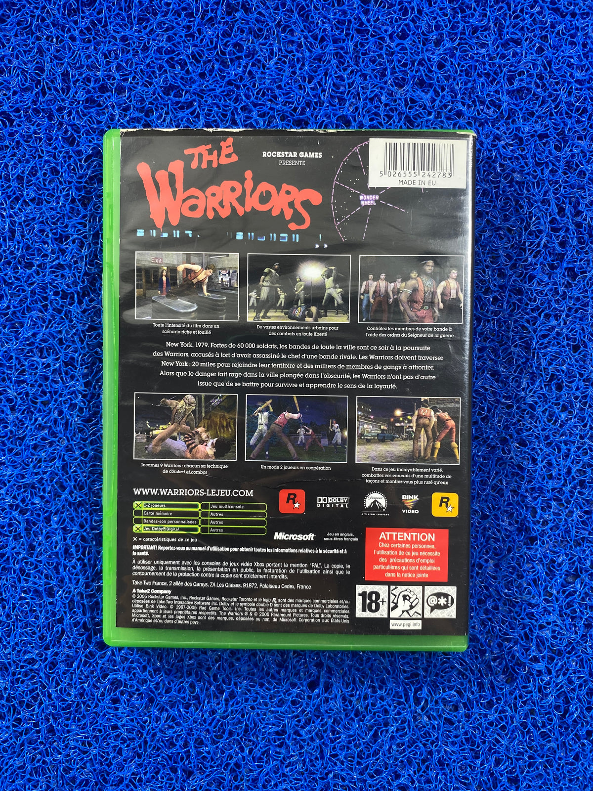 XBOX# The Warriors (E)