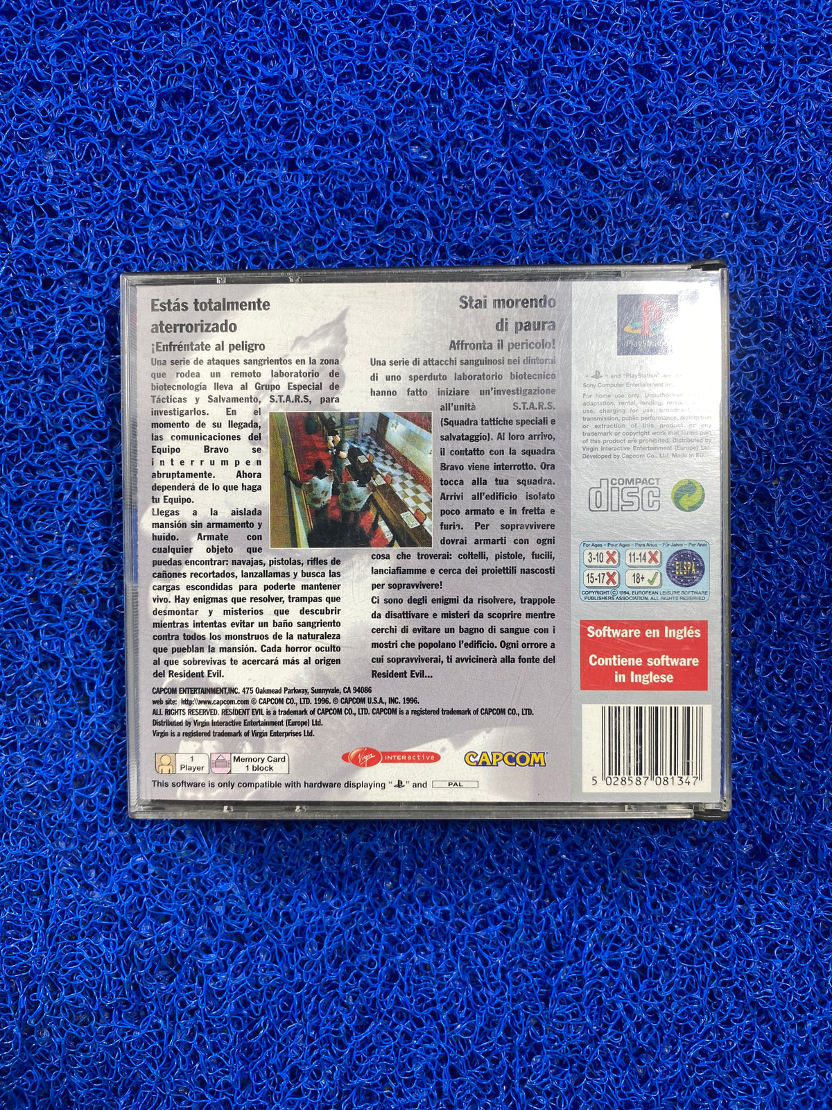PS1# Resident Evil (E)