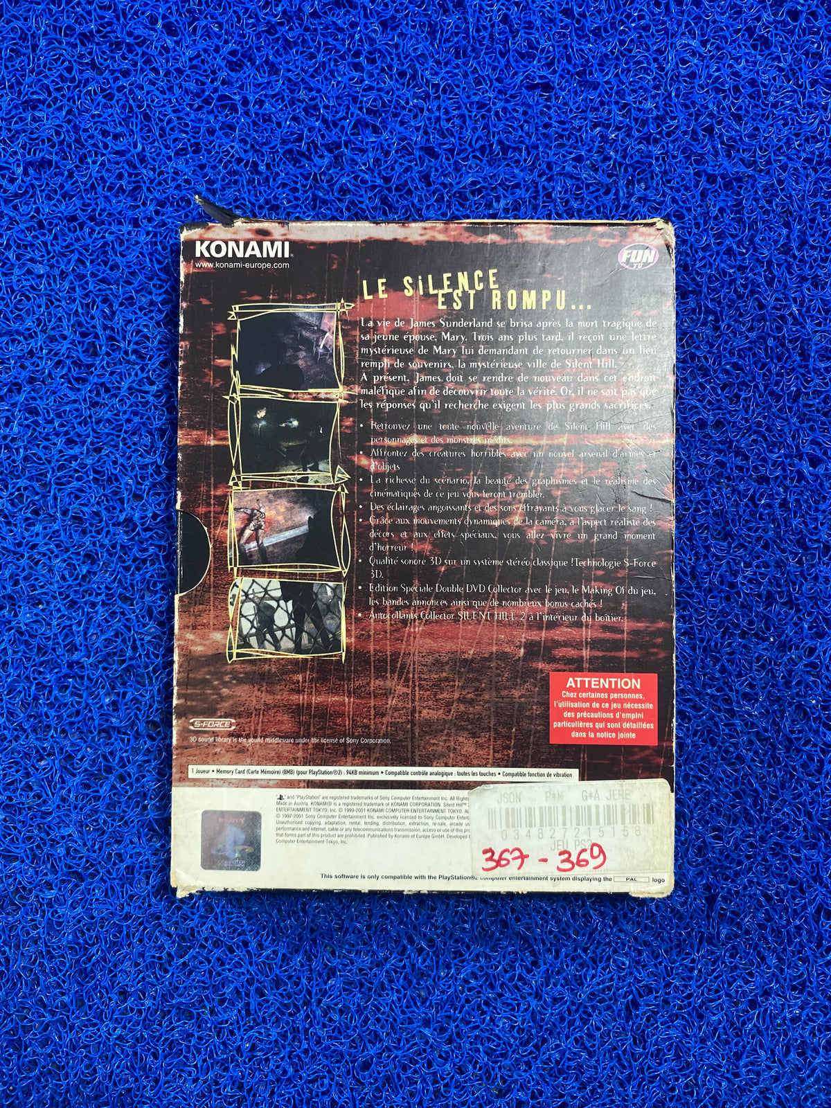 PS2# Box Silent Hill 2 (E)
