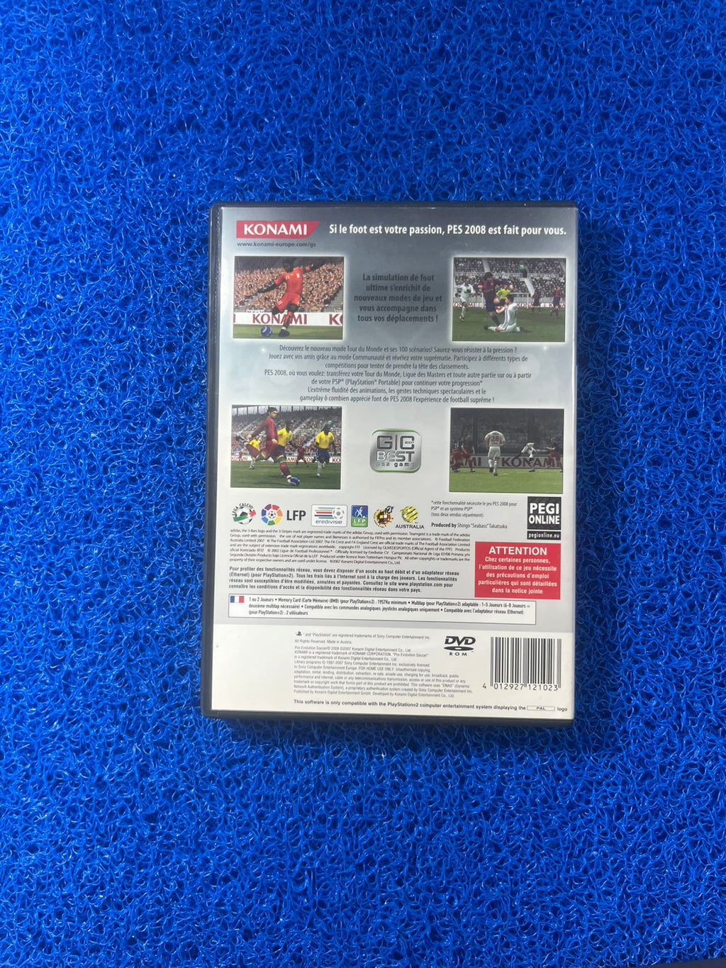 PS2 PES 2008(E)