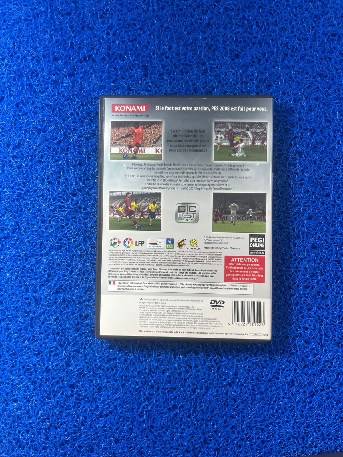 PS2 PES 2008(E)